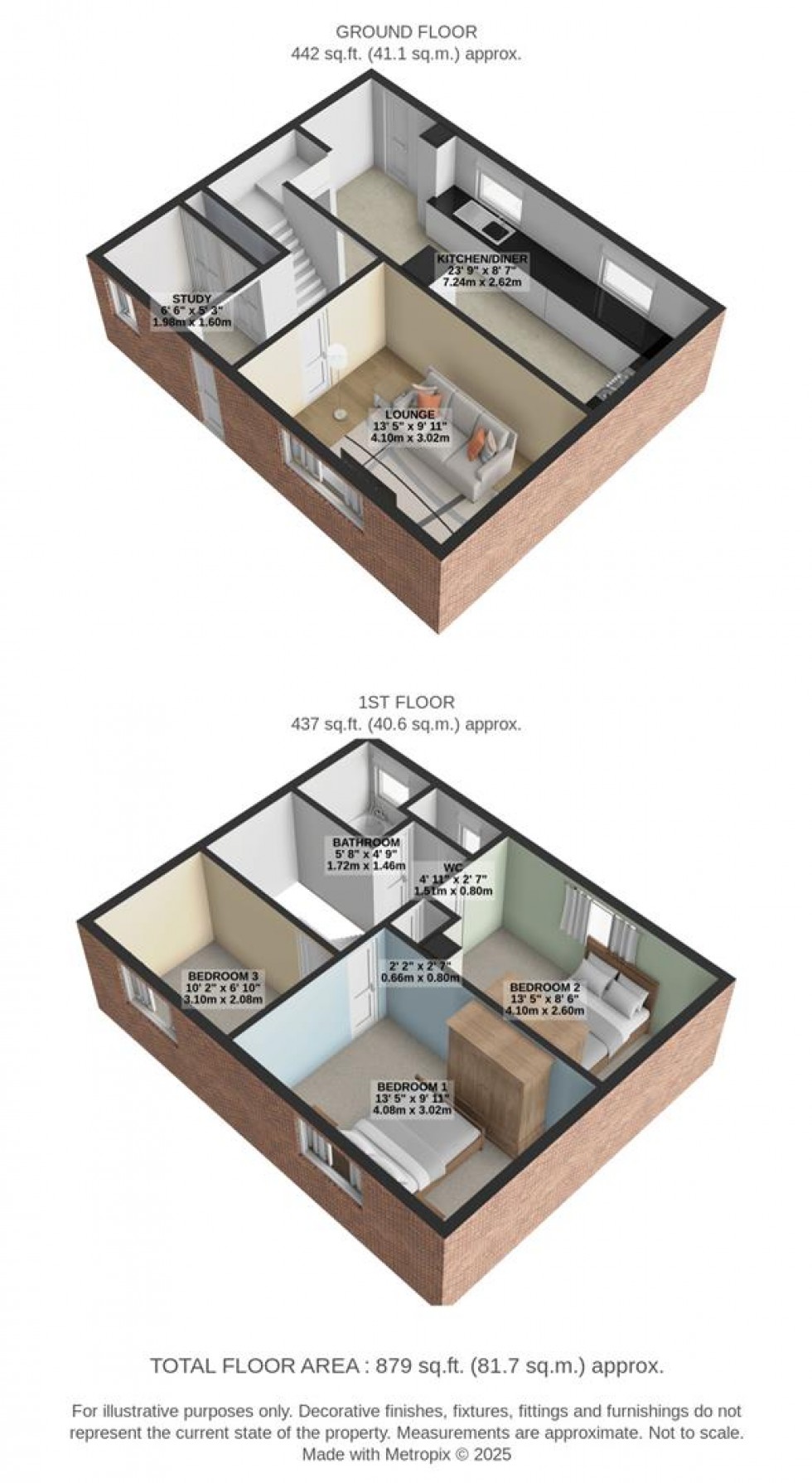 Floorplan for Cranmore Avenue, Swindon