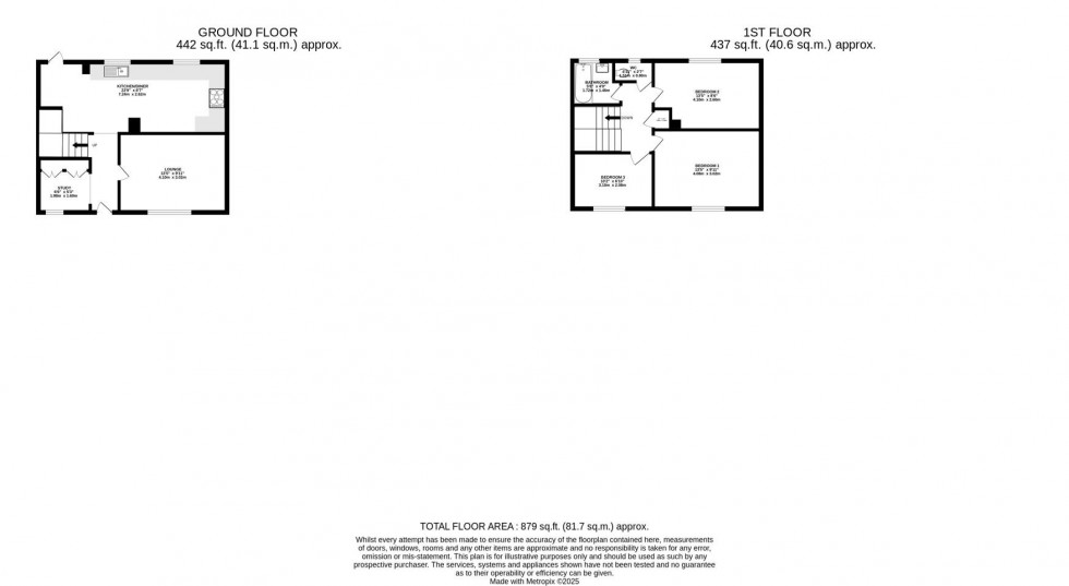 Floorplan for Cranmore Avenue, Swindon