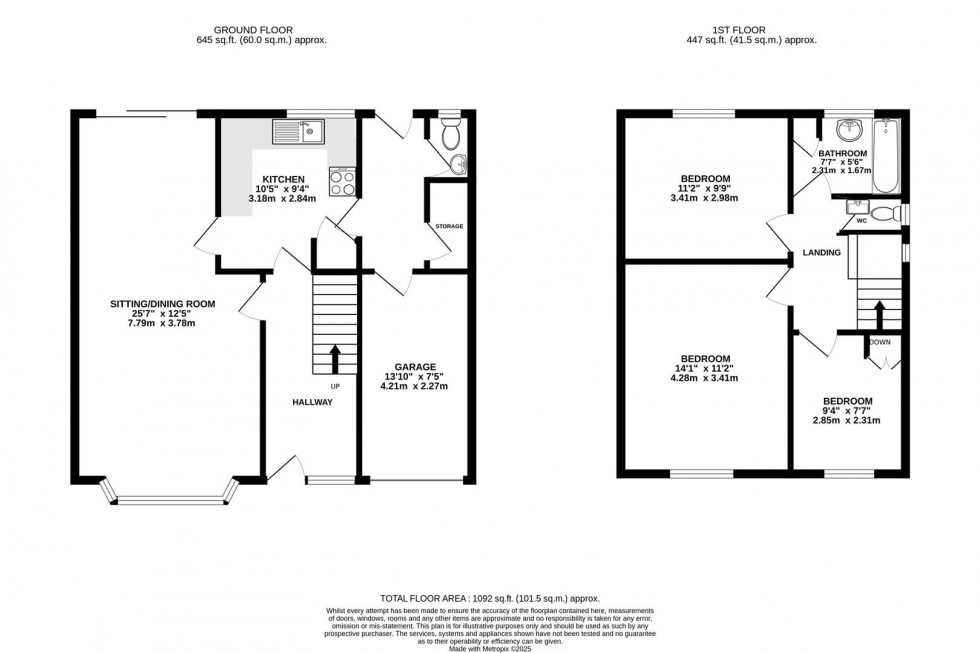 Floorplan for Inverary Road, Wroughton, Swindon