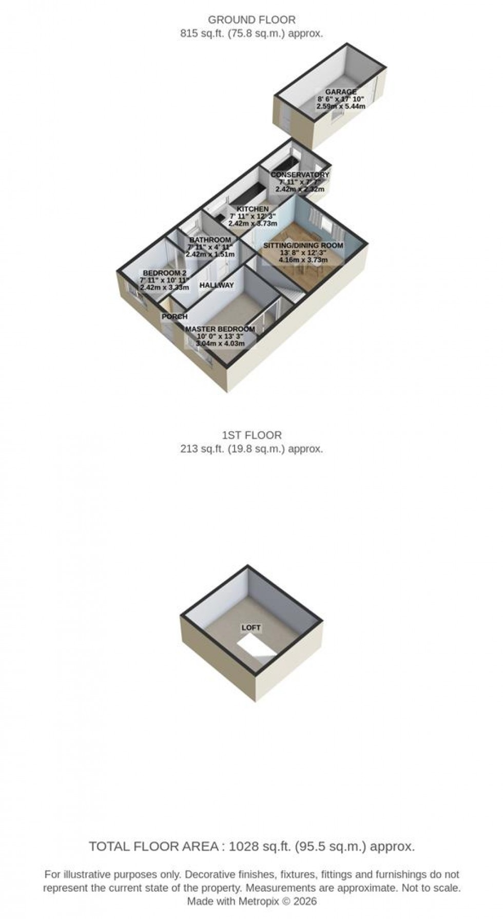 Floorplan for Kellsboro Avenue, Wroughton, Swindon