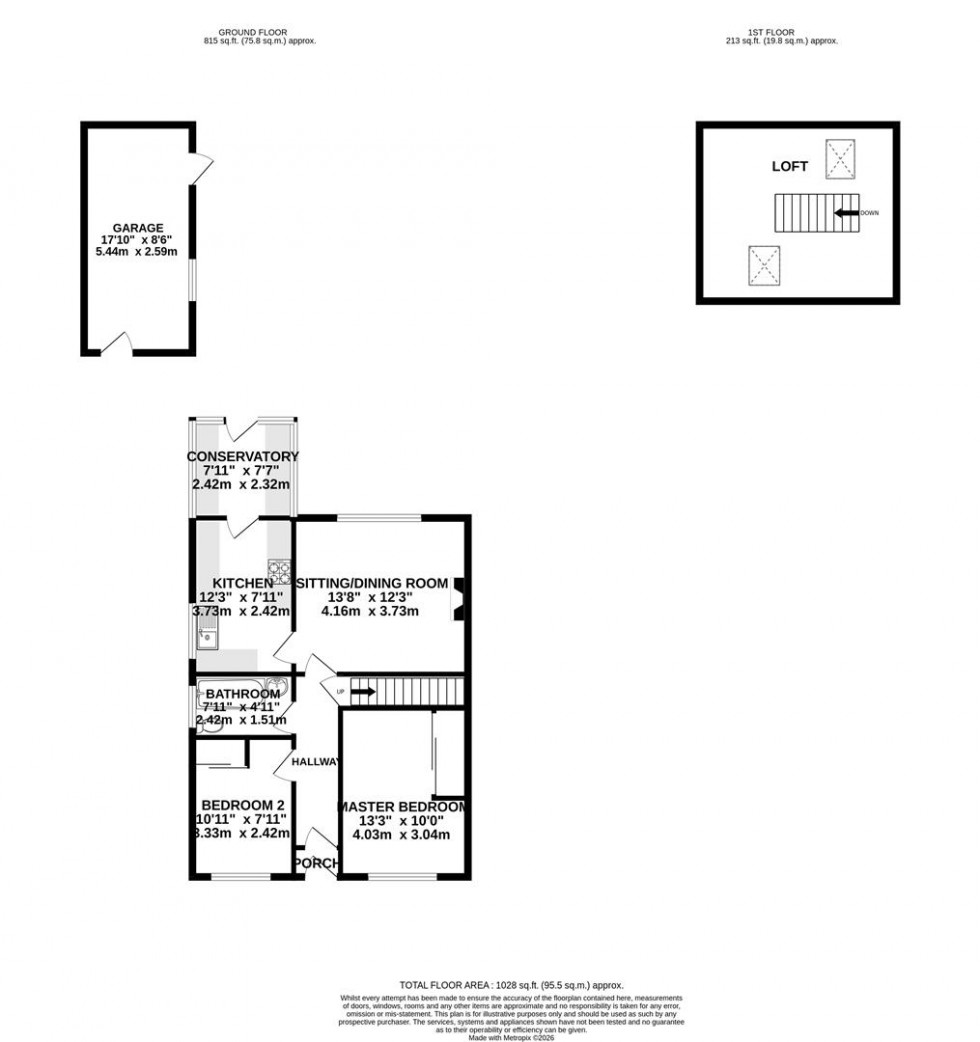 Floorplan for Kellsboro Avenue, Wroughton, Swindon
