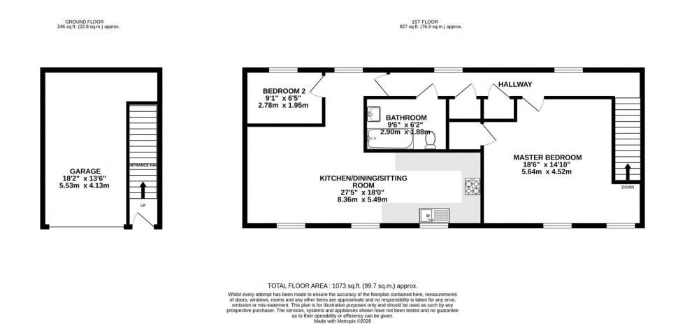 Floorplan for Fitwell Road, Swindon