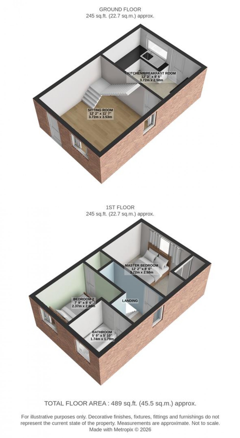 Floorplan for Mallard Close, Swindon