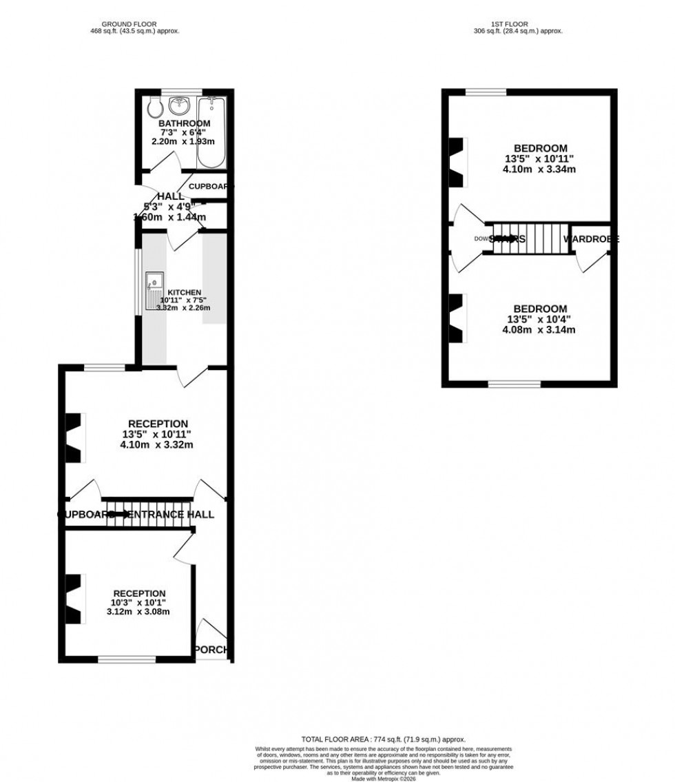 Floorplan for Deacon Street, Swindon