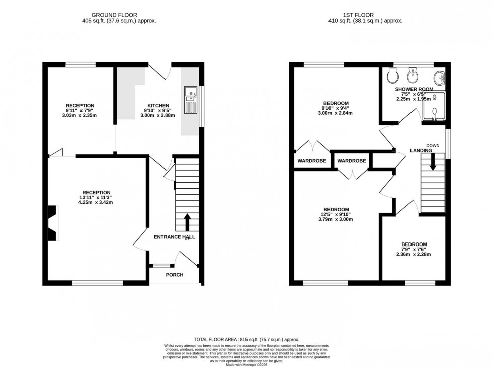 Floorplan for Perry's Lane, Wroughton, Swindon