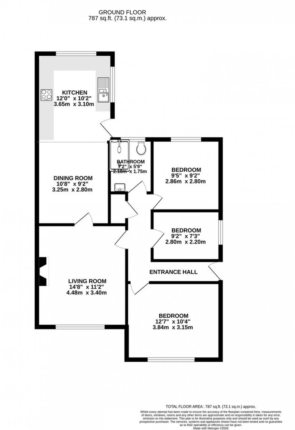 Floorplan for Summerhouse Road, Wroughton, Swindon