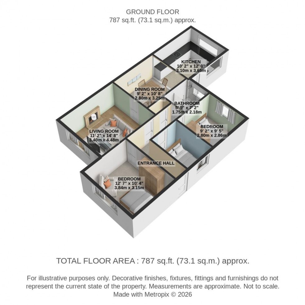 Floorplan for Summerhouse Road, Wroughton, Swindon