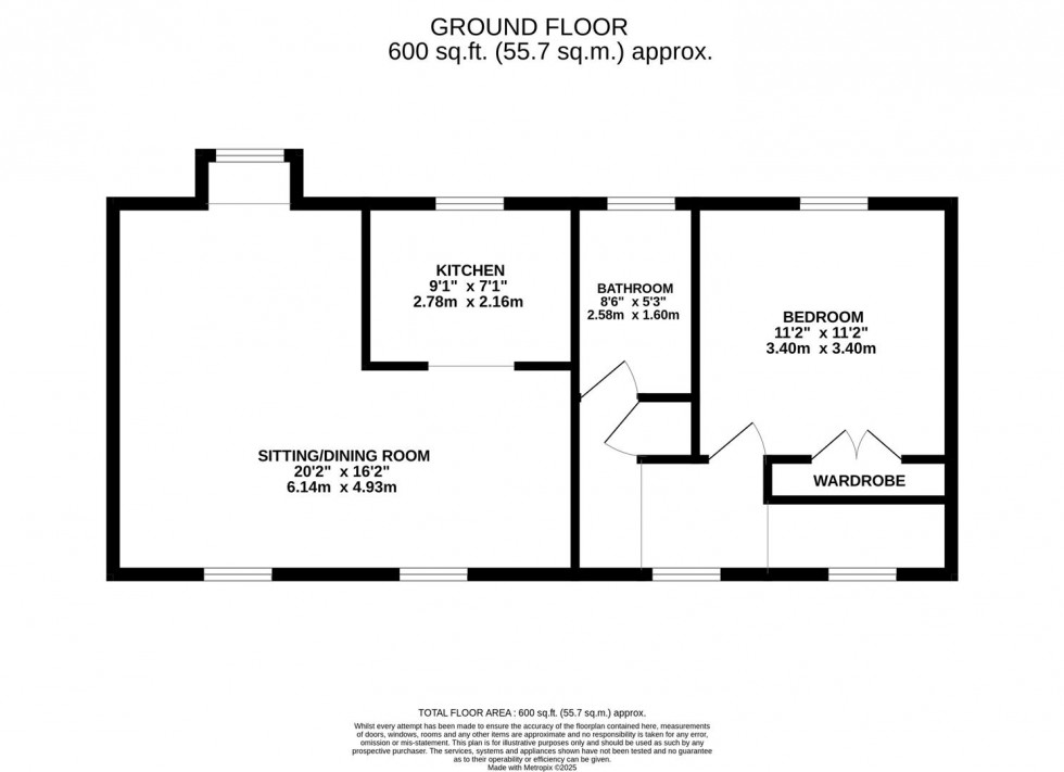 Floorplan for Dewell Mews, Swindon