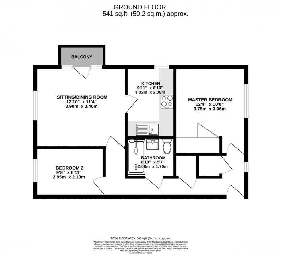 Floorplan for Marlborough Road, Swindon