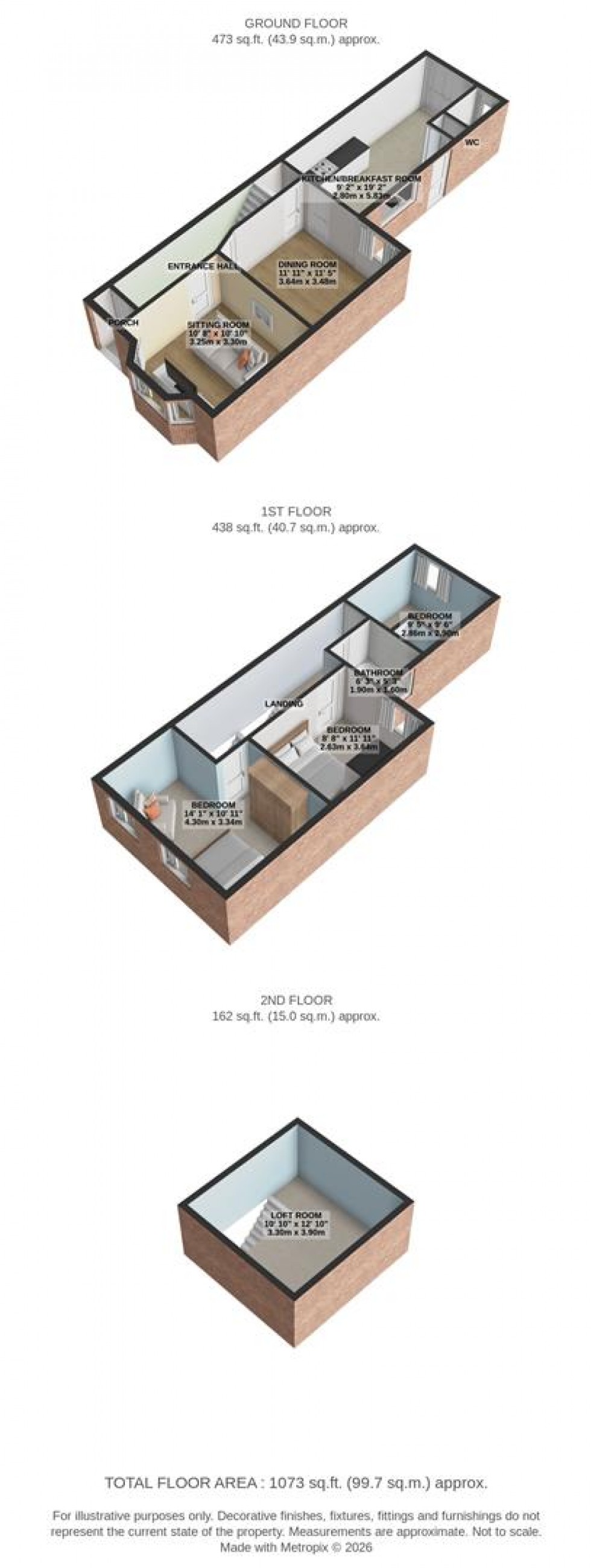 Floorplan for Plymouth Street, Swindon
