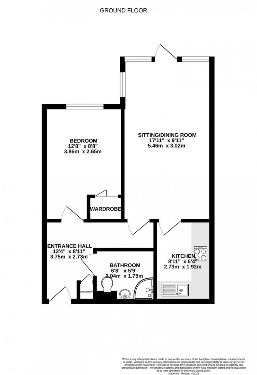 Floorplan for Marlborough Road, Swindon