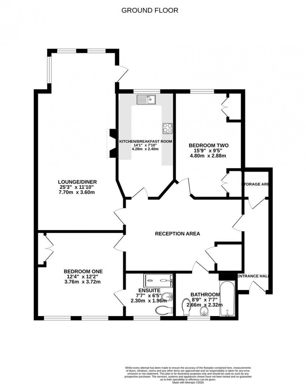 Floorplan for Westlecot Road, Old Town, Swindon