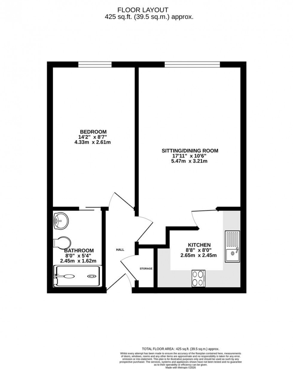 Floorplan for Grovelands Avenue, Swindon