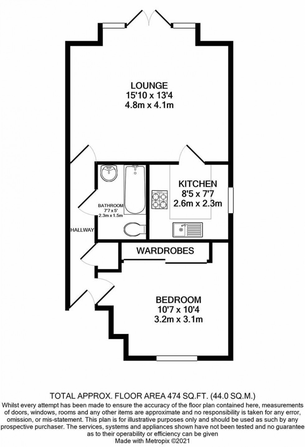 Floorplan for Dixon Street, Old Town Swindon
