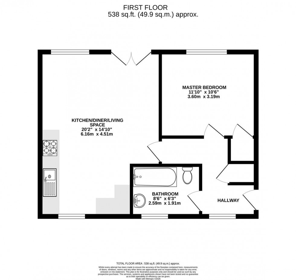 Floorplan for Ginner Road, Swindon