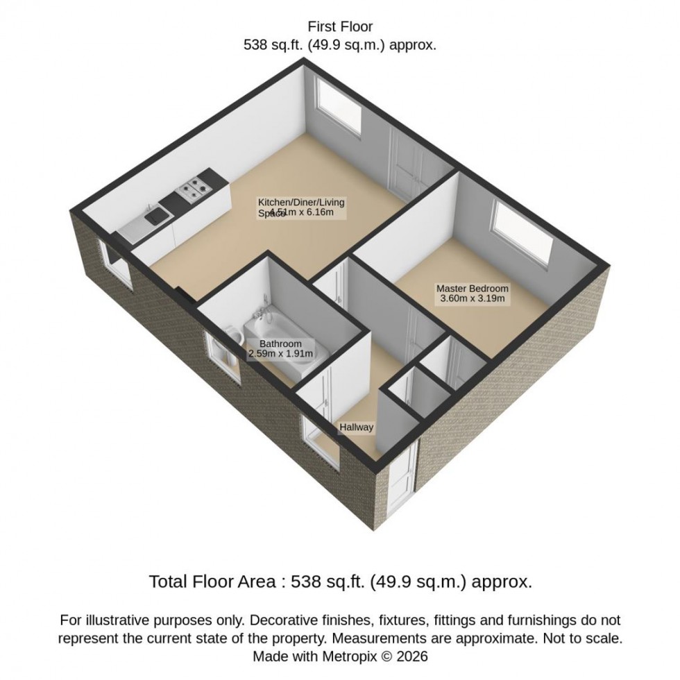 Floorplan for Ginner Road, Swindon