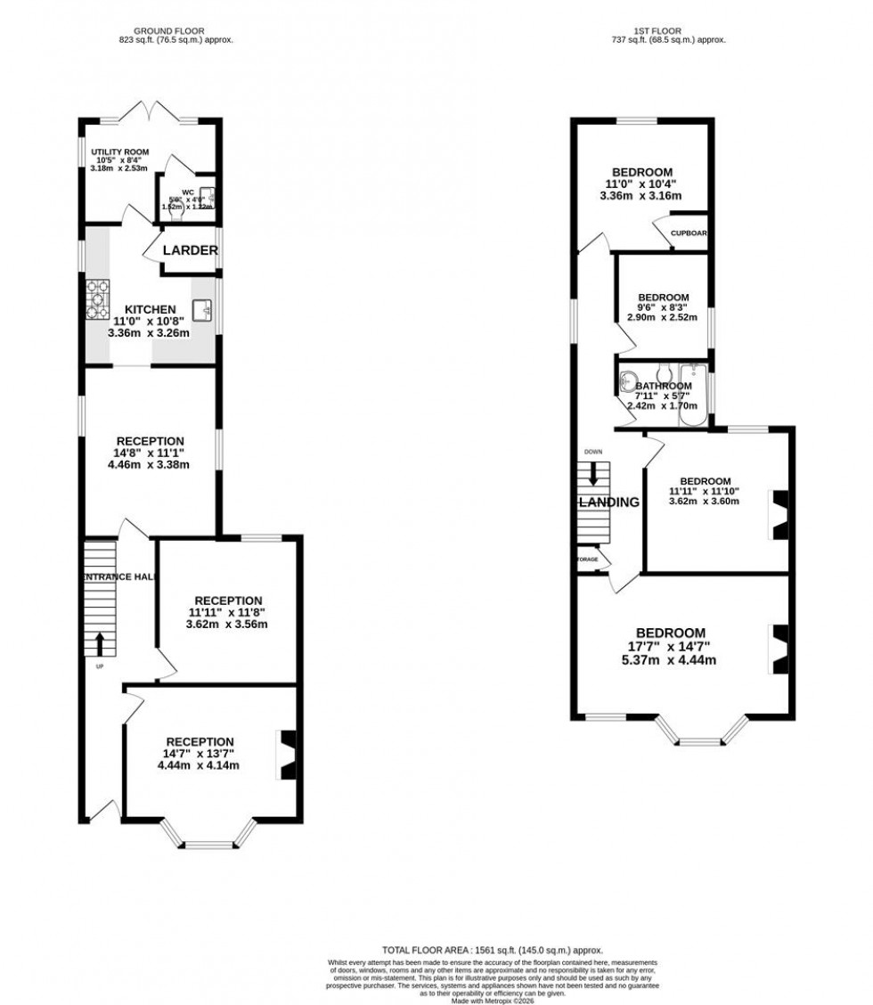 Floorplan for Goddard Avenue, Old Town, Swindon