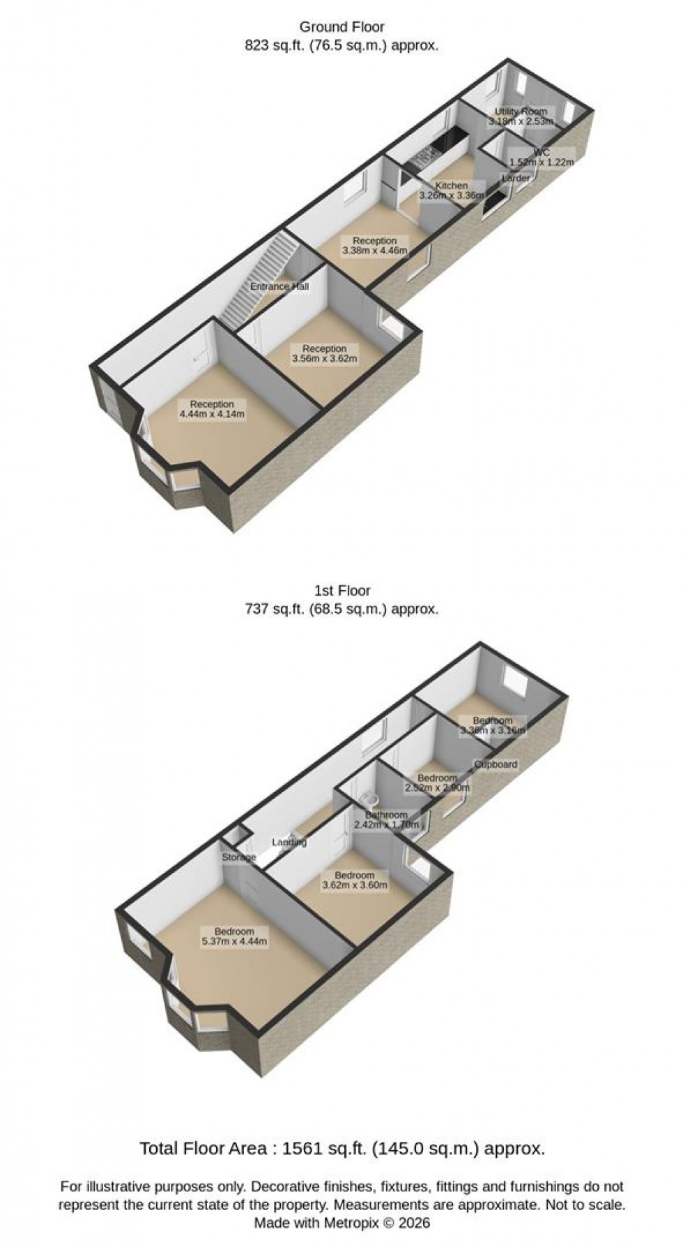 Floorplan for Goddard Avenue, Old Town, Swindon