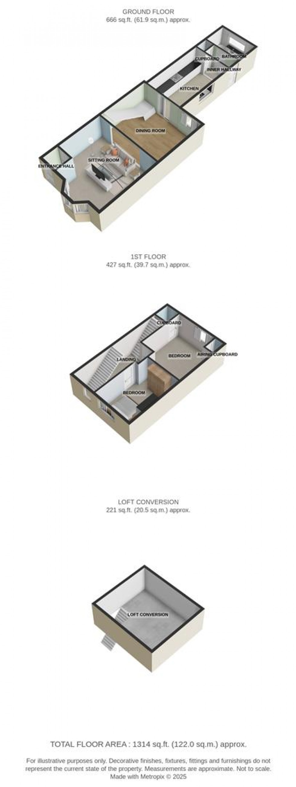 Floorplan for Crombey Street, Swindon