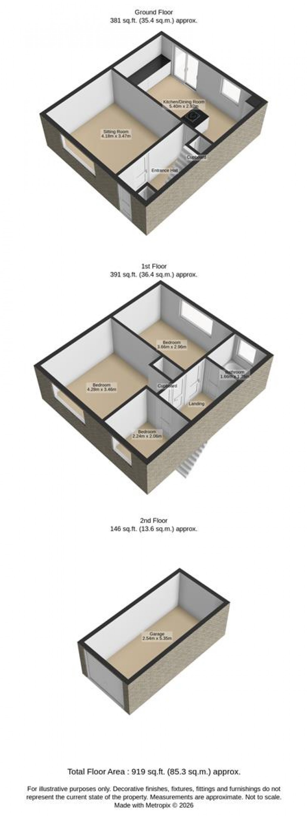 Floorplan for Bankside, Old Town, Swindon