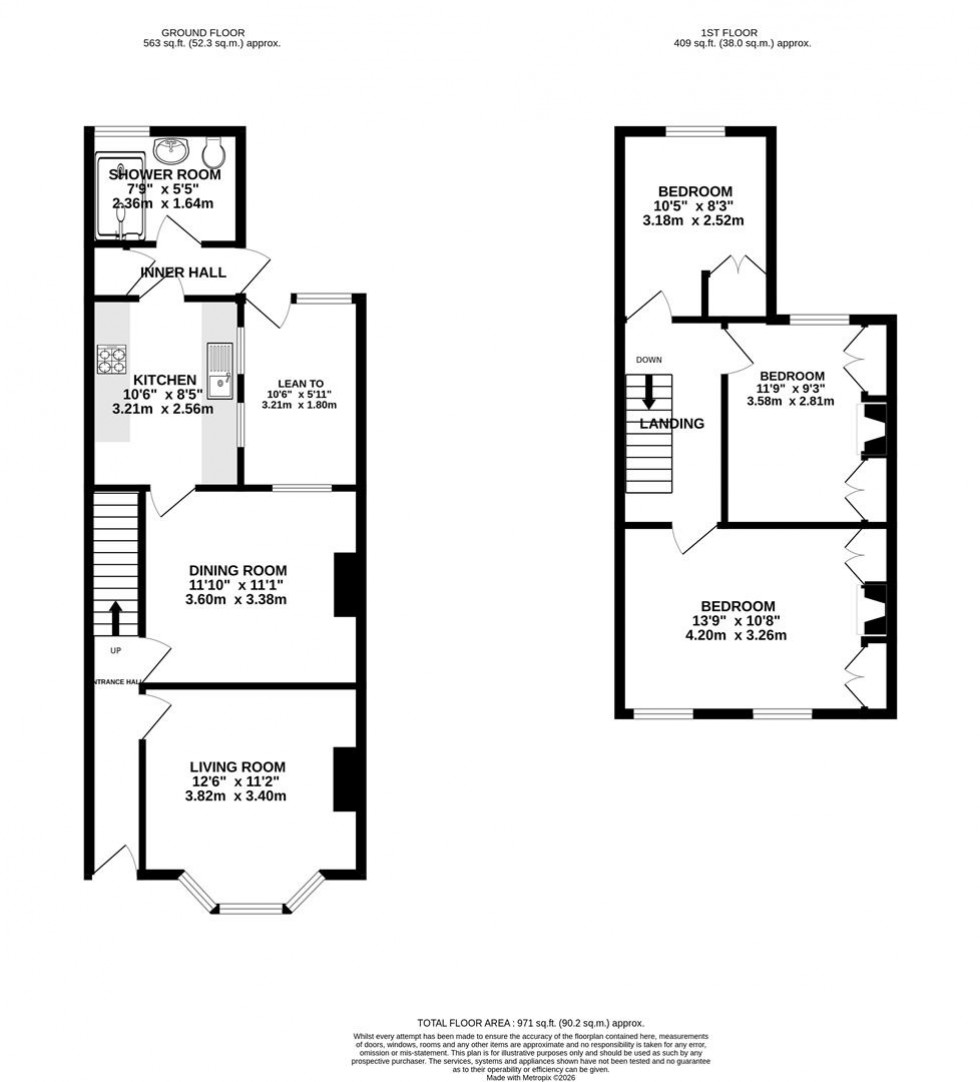 Floorplan for Faringdon Road, Swindon