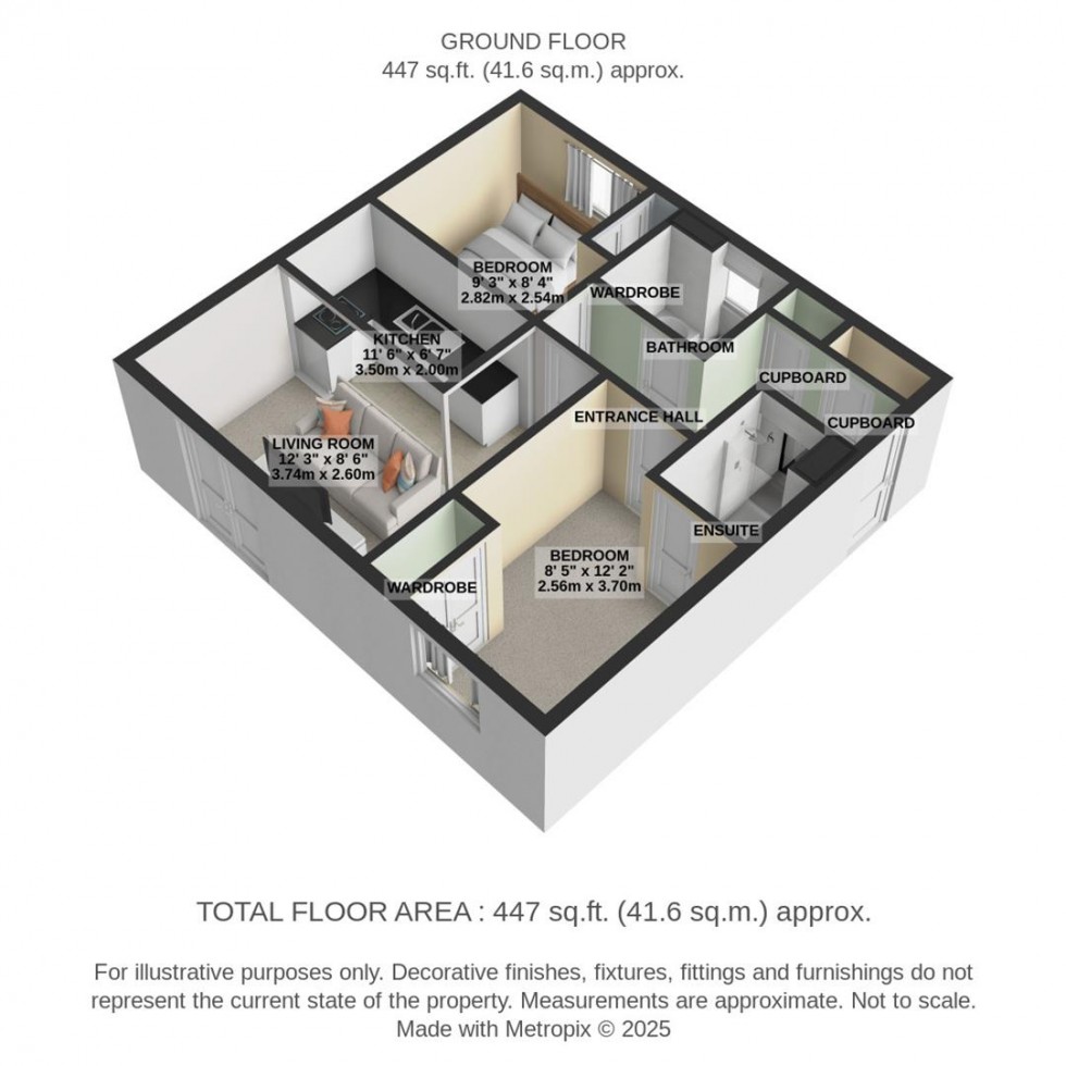 Floorplan for Mistletoe Court, 15 Seacole Crescent, Swindon