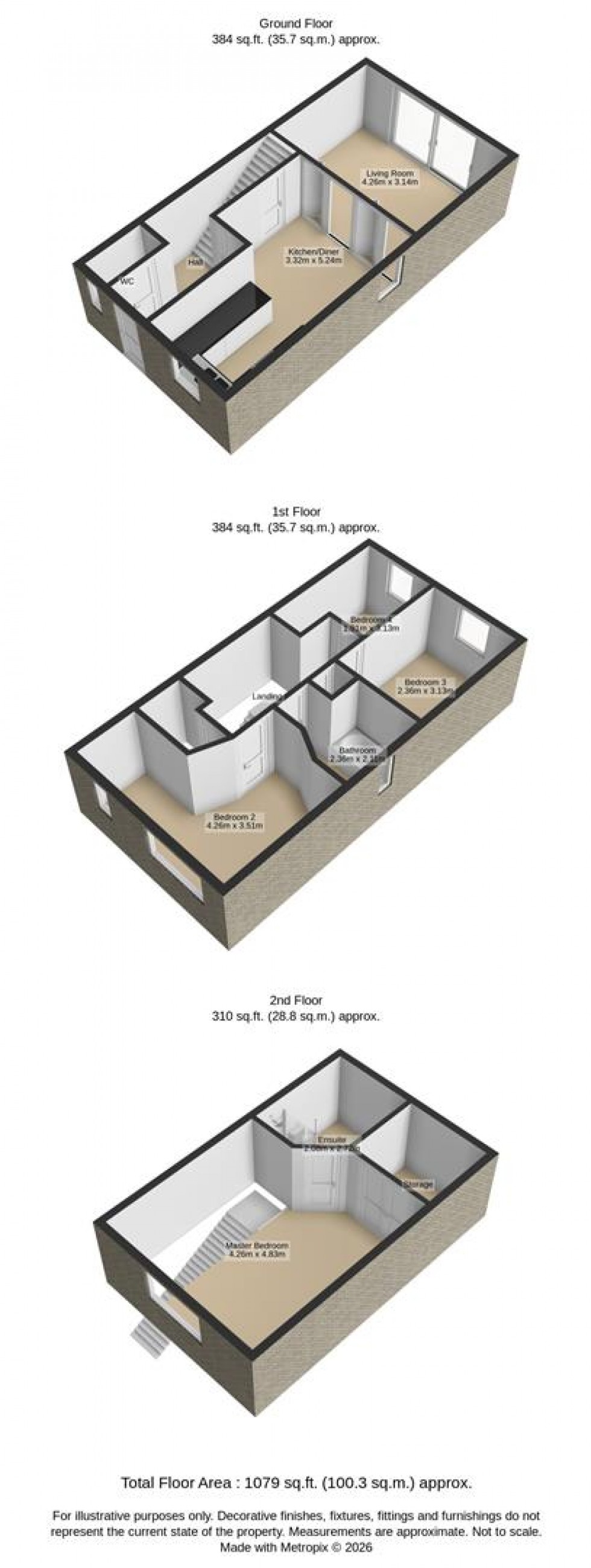 Floorplan for New Dawn Place, Swindon