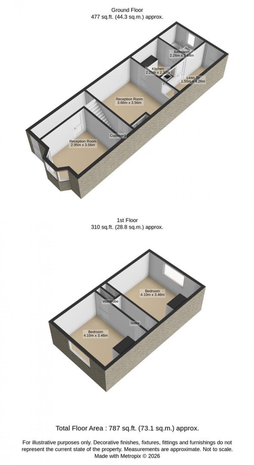Floorplan for Roseberry Street, Swindon