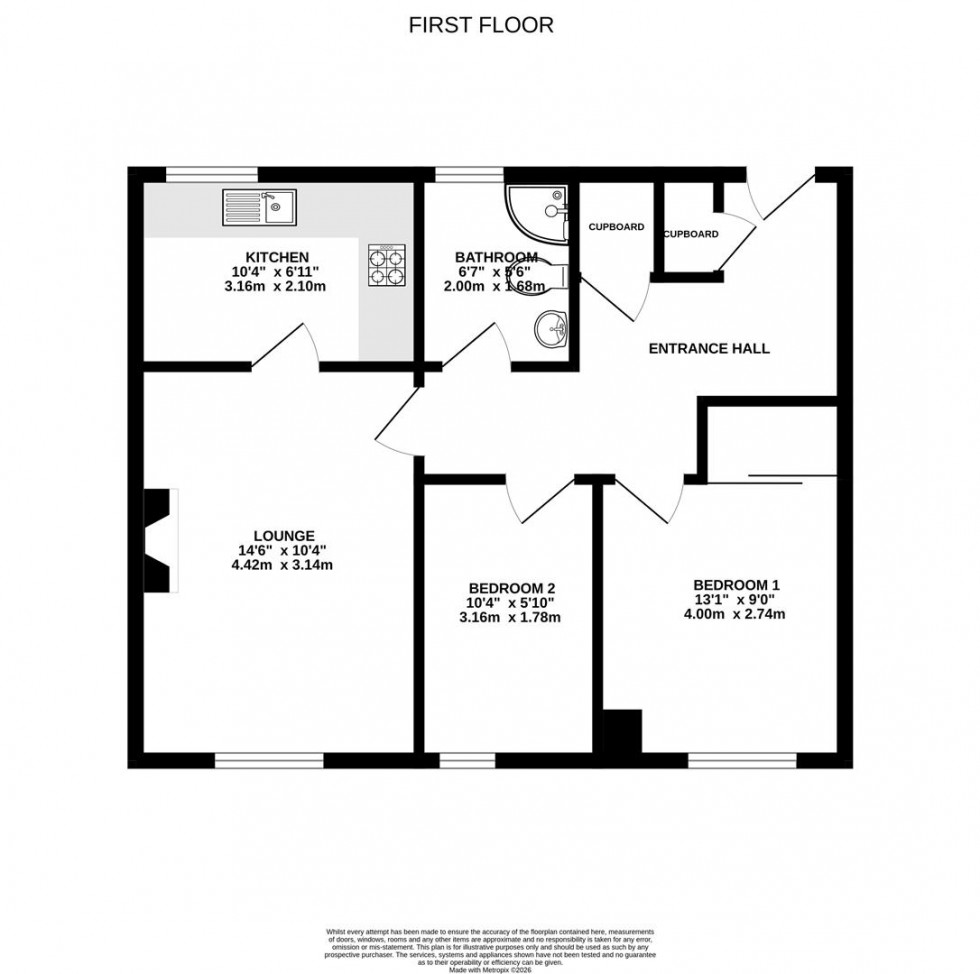 Floorplan for Cirencester Court, Drove Road, Swindon