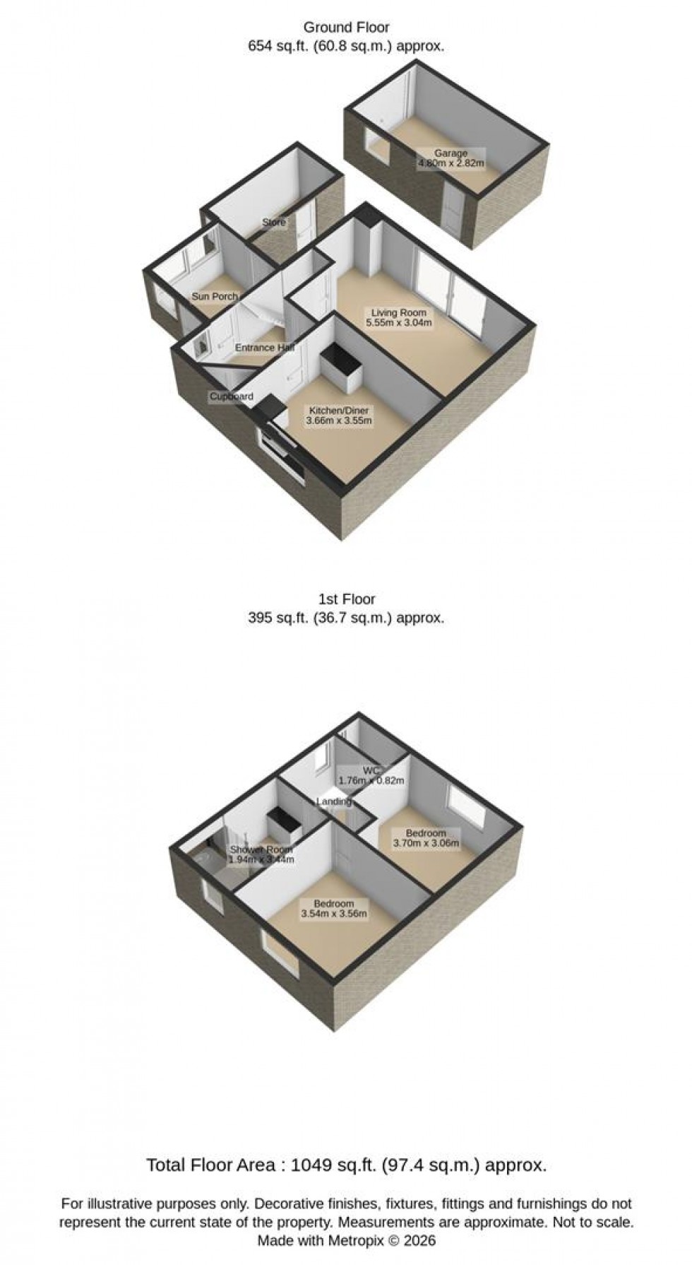 Floorplan for Coronation Road, Wroughton