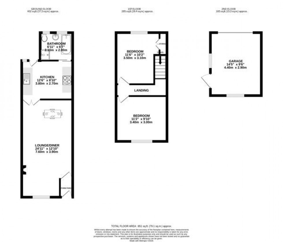Floorplan for Whiteman Street, Swindon