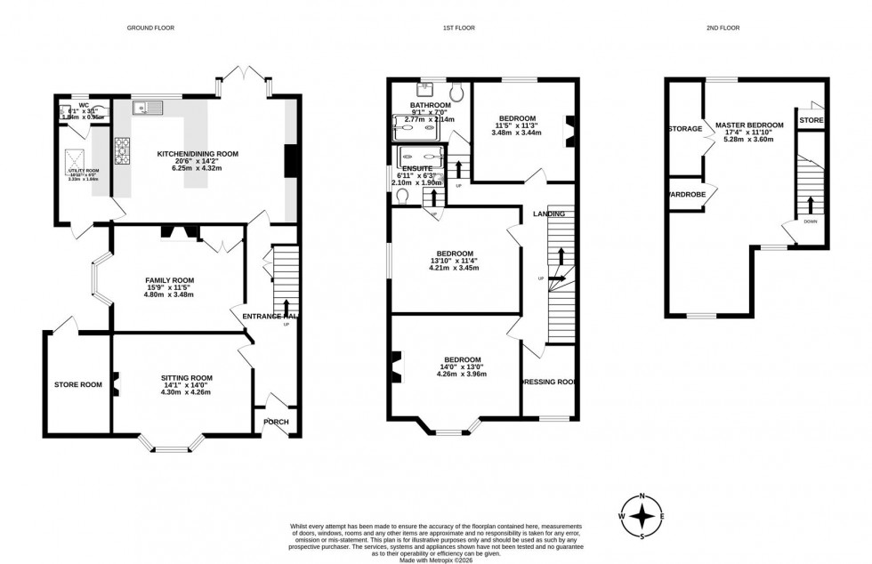 Floorplan for Westlecot Road, Swindon